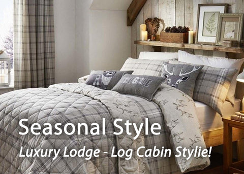 Seasonal Style Luxury Lodge Log Cabin Stylie Terrys Fabrics