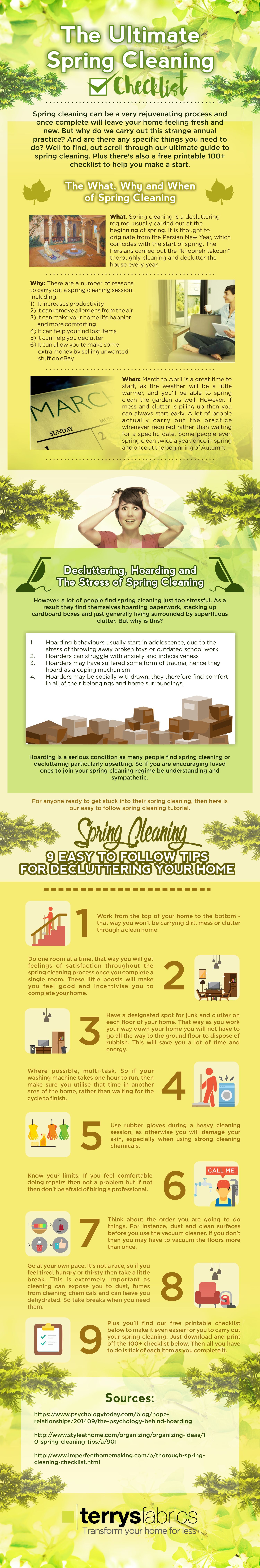 Ultimate Spring Cleaning Checklist