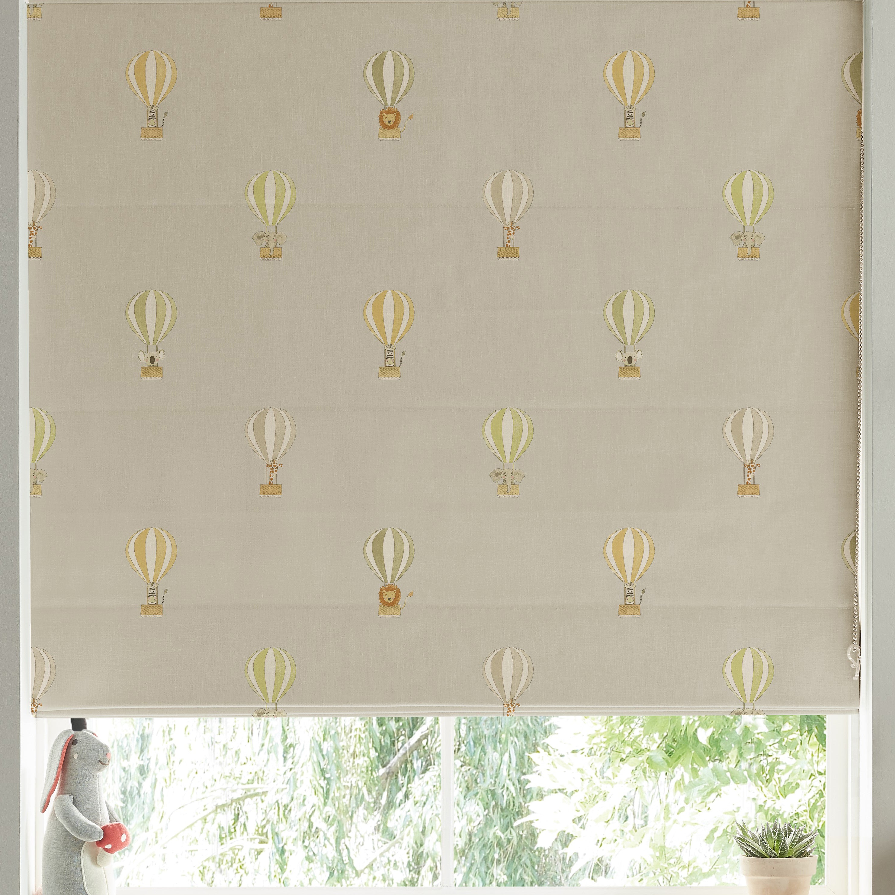 Sophie Allport Bears And Balloons Made To Measure Roman Blind Sand