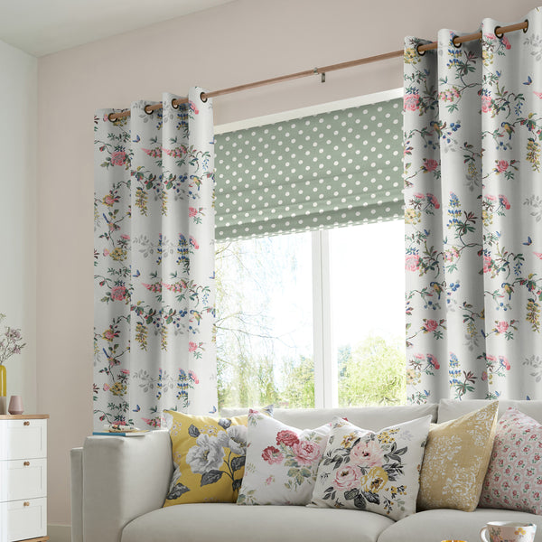 Image of Cath Kidston Birds Roses Curtains