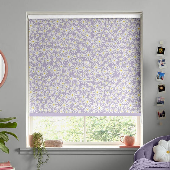 Skinnydip Daisy Made To Measure Roller Blind Lilac