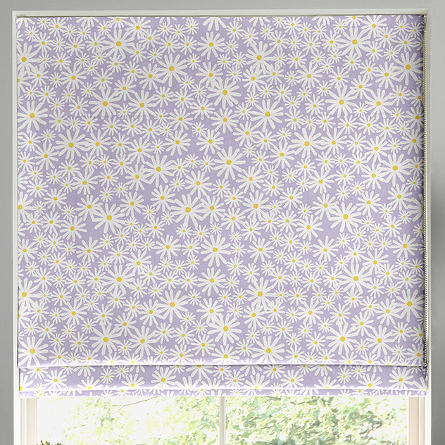 Skinnydip Daisy Made To Measure Roman Blind Lilac