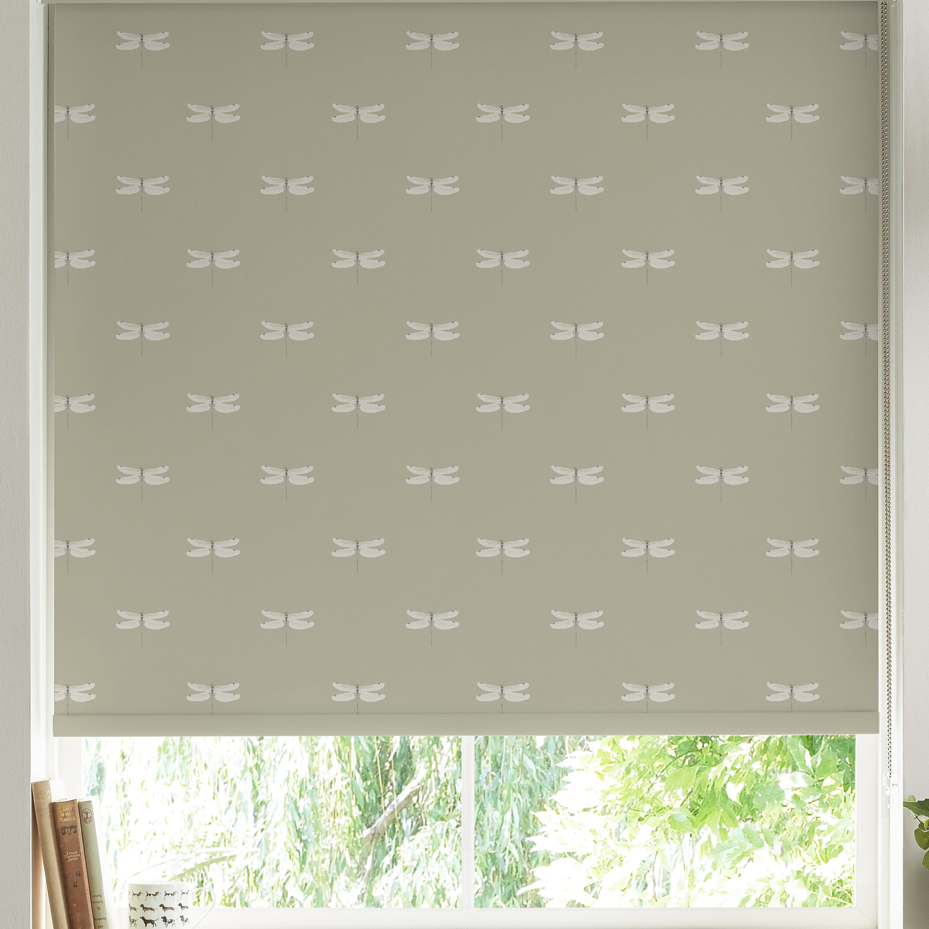 Sophie Allport Dragonfly Made To Measure Blackout Roller Blind Sand