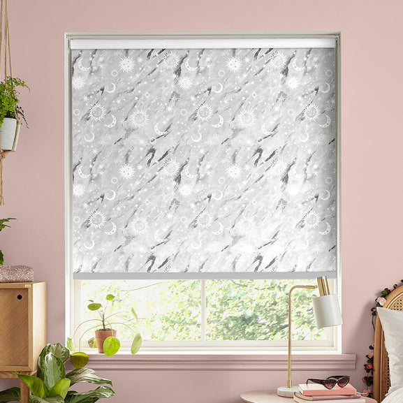 Skinnydip Marble Celestial Made To Measure Blackout Roller Blind Stone