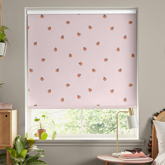 Skinnydip Peachy Made To Measure Blackout Roller Blind Pink