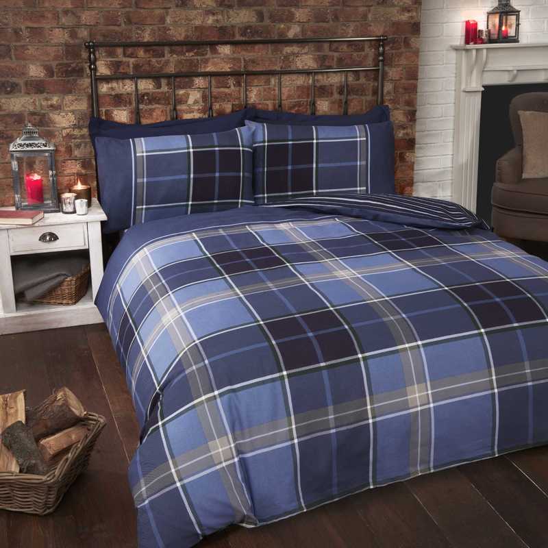 Argyle Bedding Set Blue Cheap Bedding Terrys Fabrics