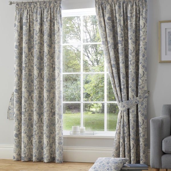 Image of Averie Curtains Blue