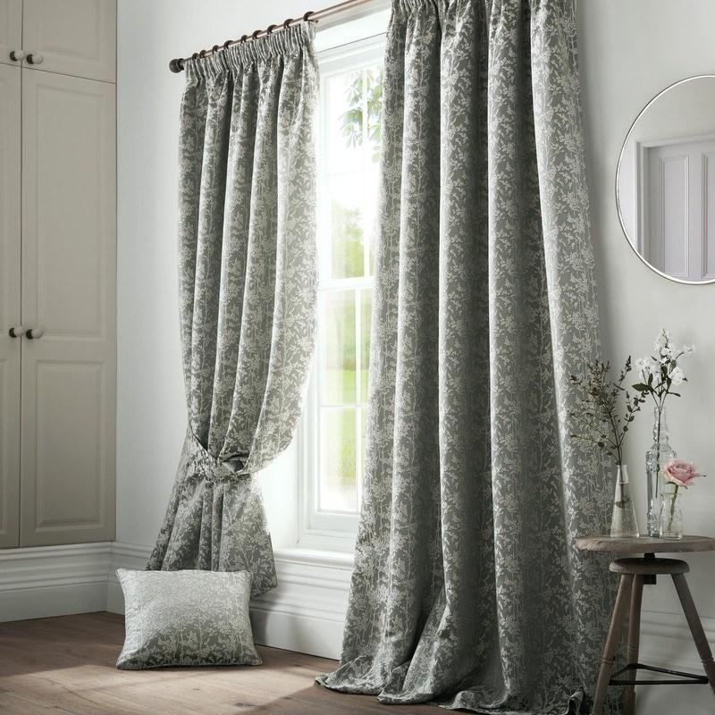 Bayford Ready Made Lined Curtains in Seafoam | UK Delivery | Terrys ...