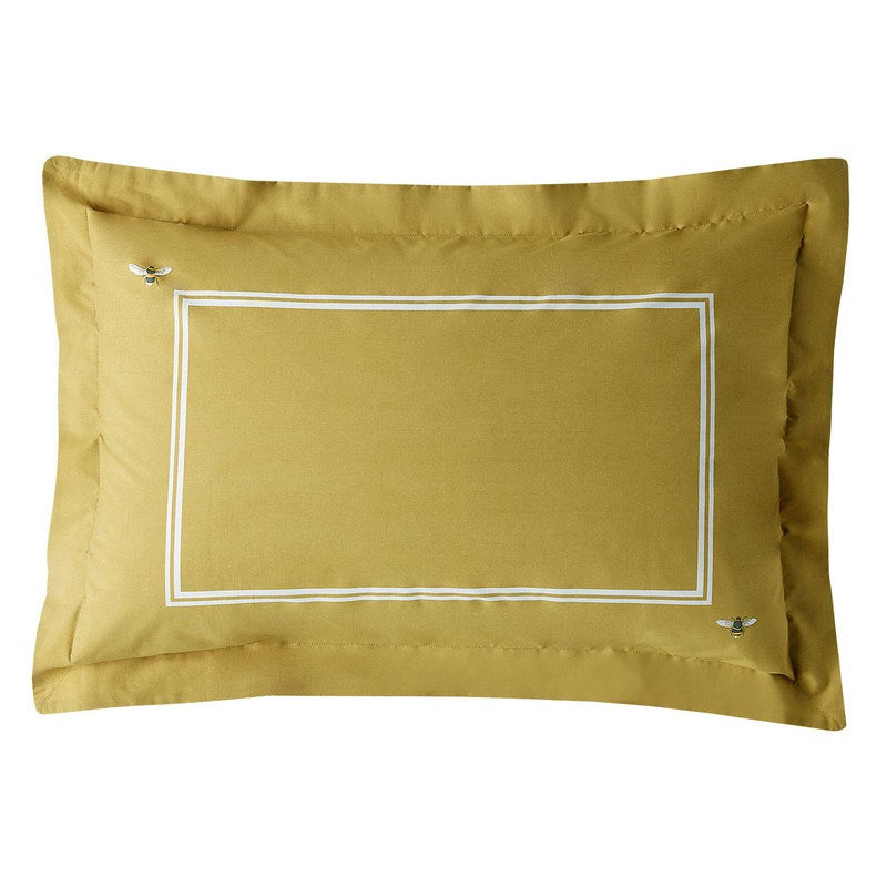 Sophie Allport Bees Pillowcase Mustard