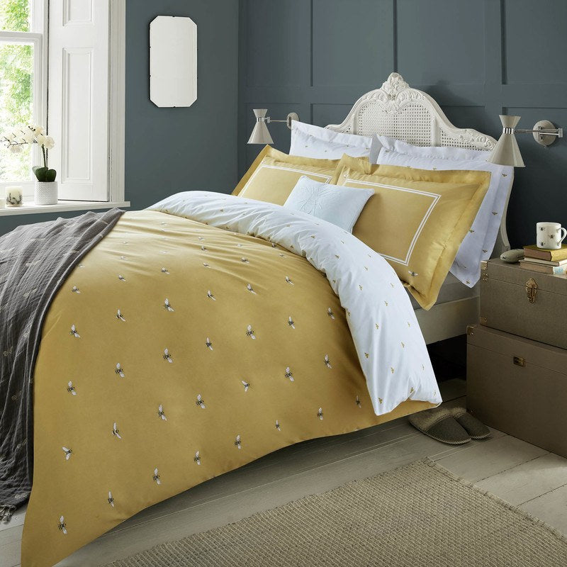 Sophie Allport Bees Bedding Set Mustard