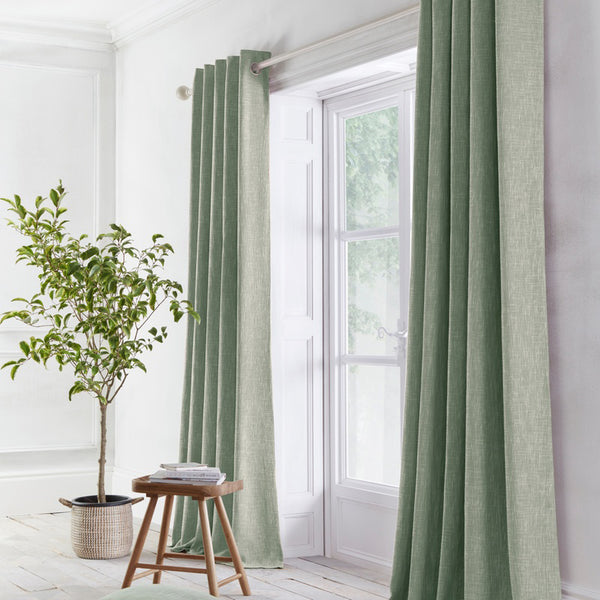 Image of NOW 73% OFF<br>Boucle Eyelet Curtains