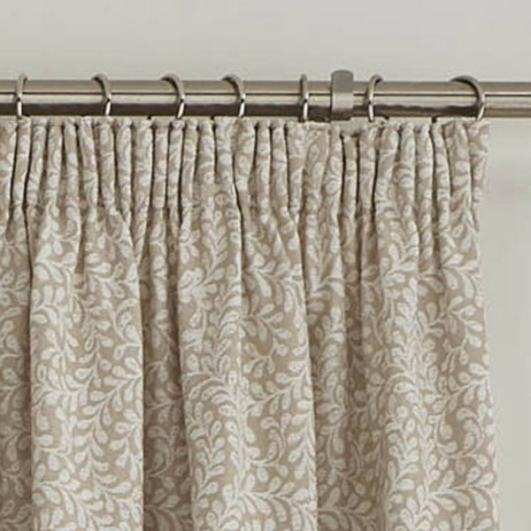 Buckland Lined Ready Made Curtains in Natural | 96% Brand Rating | Terrys