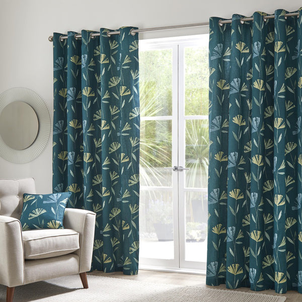 Image of 73% OFF Teal Curtains