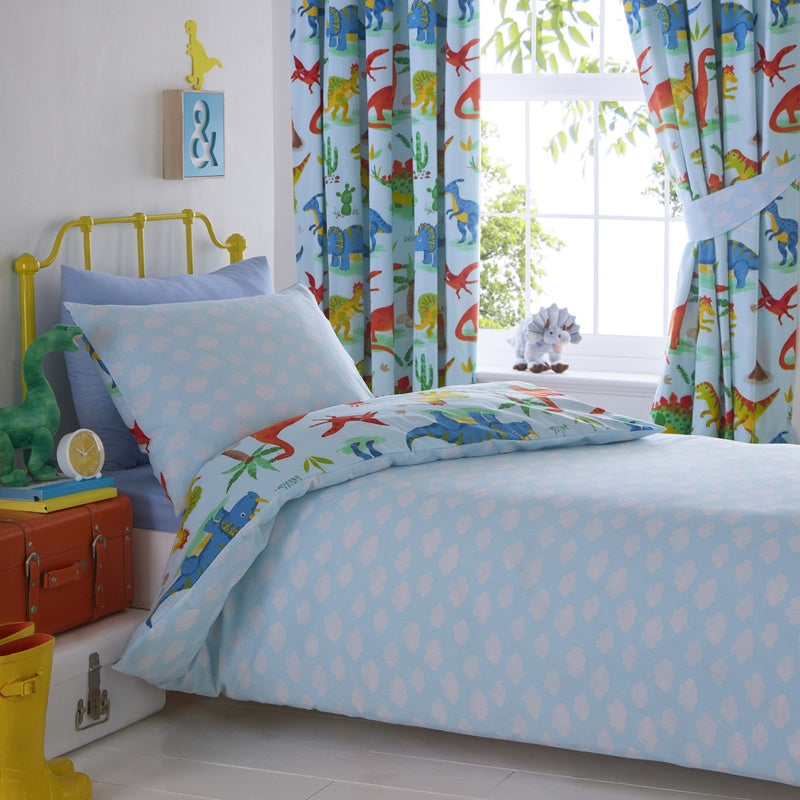 dinosaur bedding and curtain sets