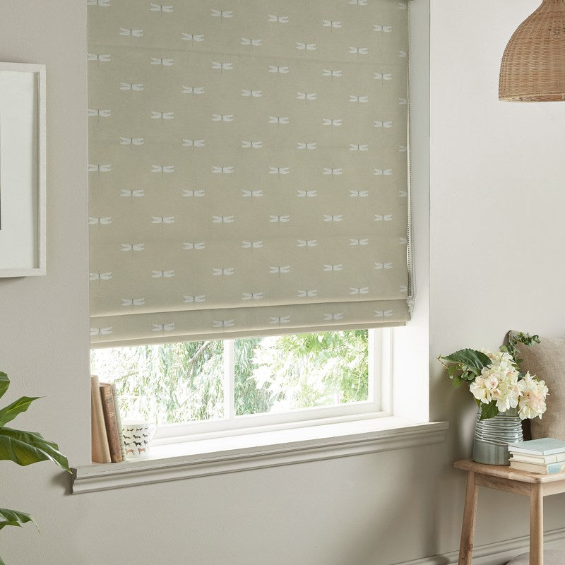 Sophie Allport Dragonfly Made To Measure Roman Blind Sand