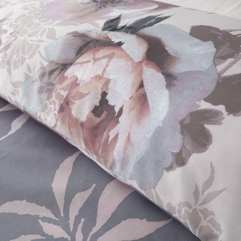 catherine lansfield dramatic floral grey