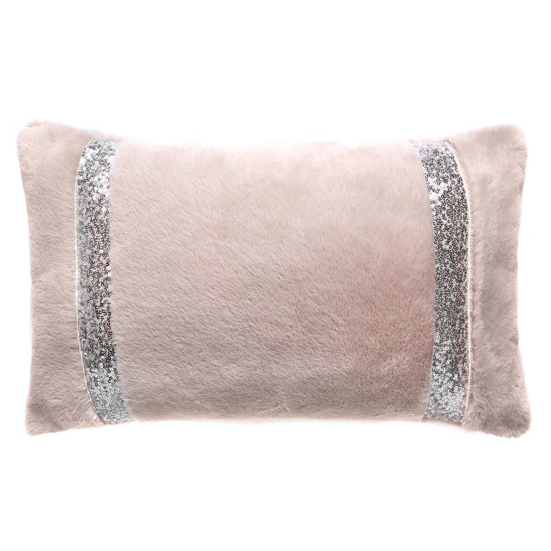 Caprice Home Ingrid Filled Boudoir 30cm x 50cm Blush