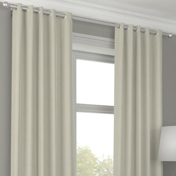 Image of Faux Silk Curtains
