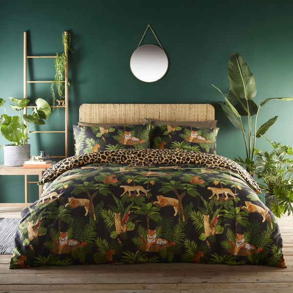 Jungle Cats Bedding Set in Multi | Low Price Delivery | Terrys