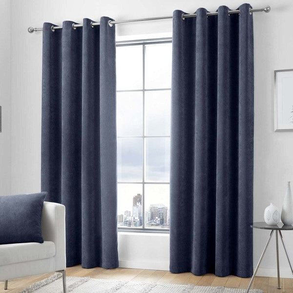 Image of 57% OFF Navy Curtains