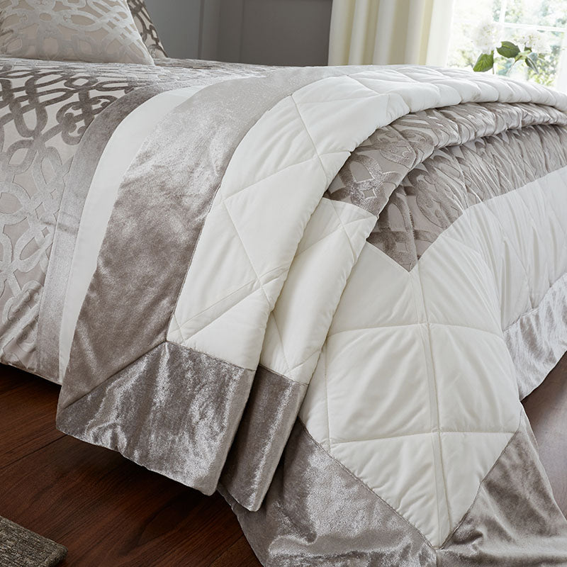 catherine lansfield lattice bedding