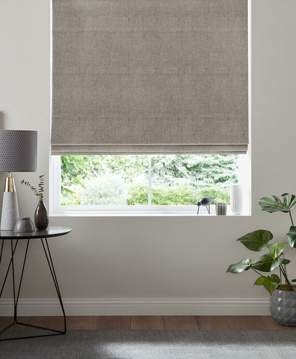 Image of Save 73% OFF<br>Textured Roman Blind