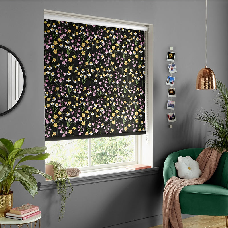 Skinnydip Pretty Prairie Made To Measure Blackout Roller Blind Dark