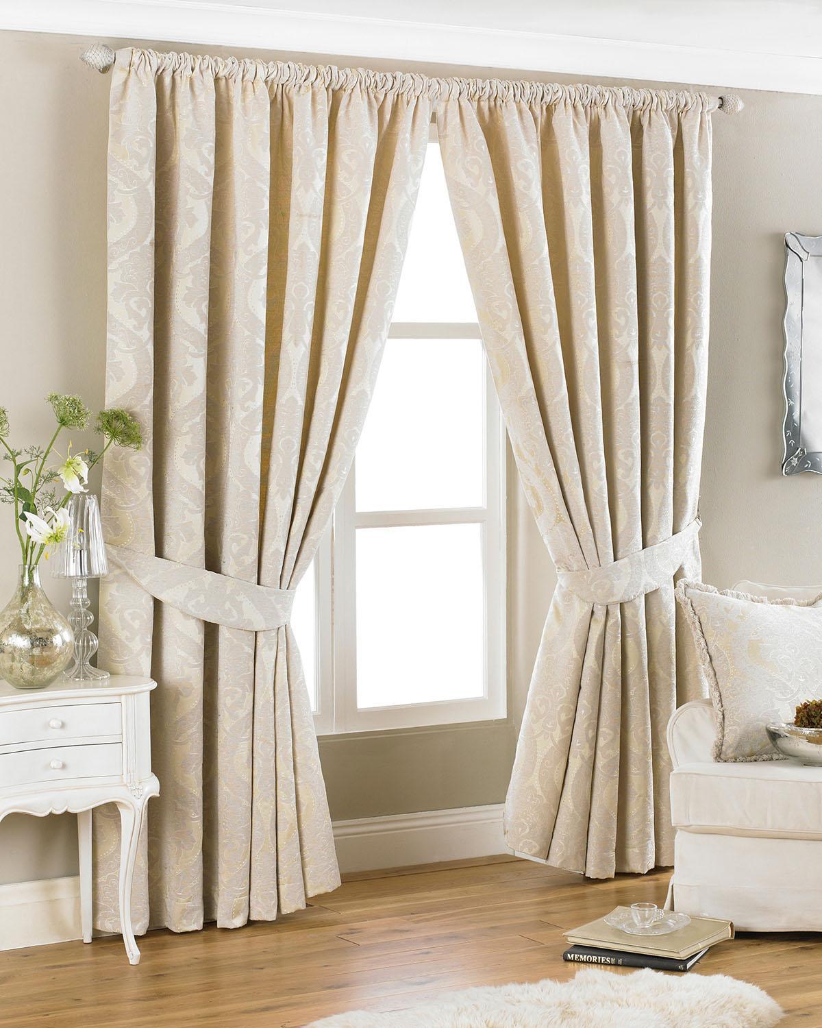 Renaissance Curtains In Cream | UK Delivery | Terrys Fabrics