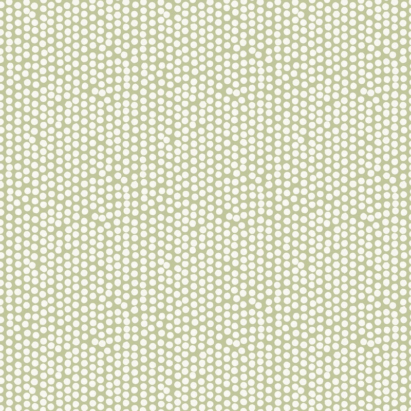 Sage Spotty Fabric | Terrys