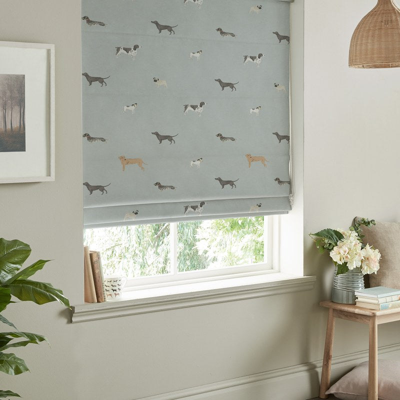 Sophie Allport Woof Made To Measure Roman Blind Sage