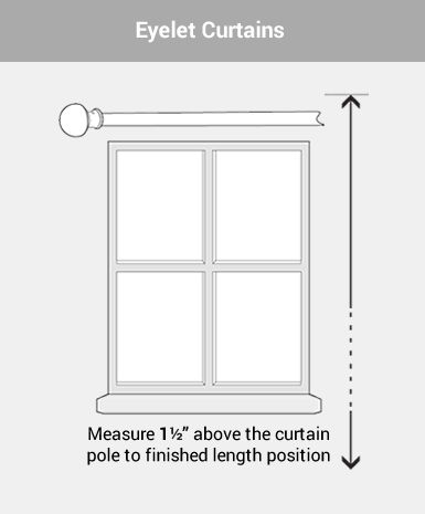 Devere Eyelet Curtains In Cream | UK Delivery | Terrys Fabrics