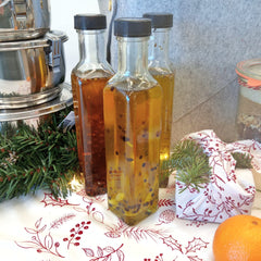 infused oils DIY edible gifts