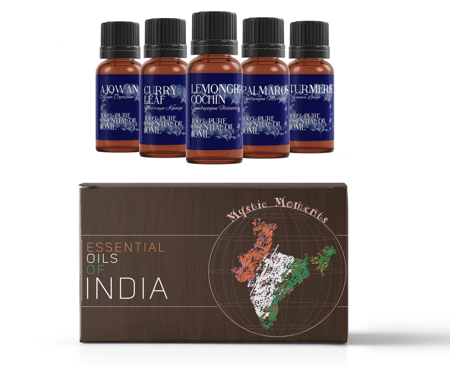 Mystic Moments, Favourites Organic Essential Oil Gift Starter Pack 5 x  10ml