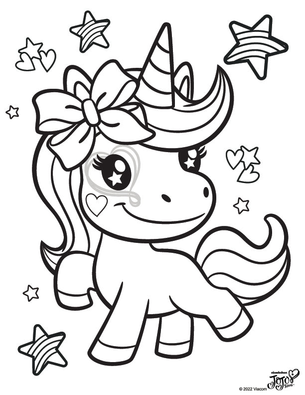 culturefly jojo siwa coloring pages