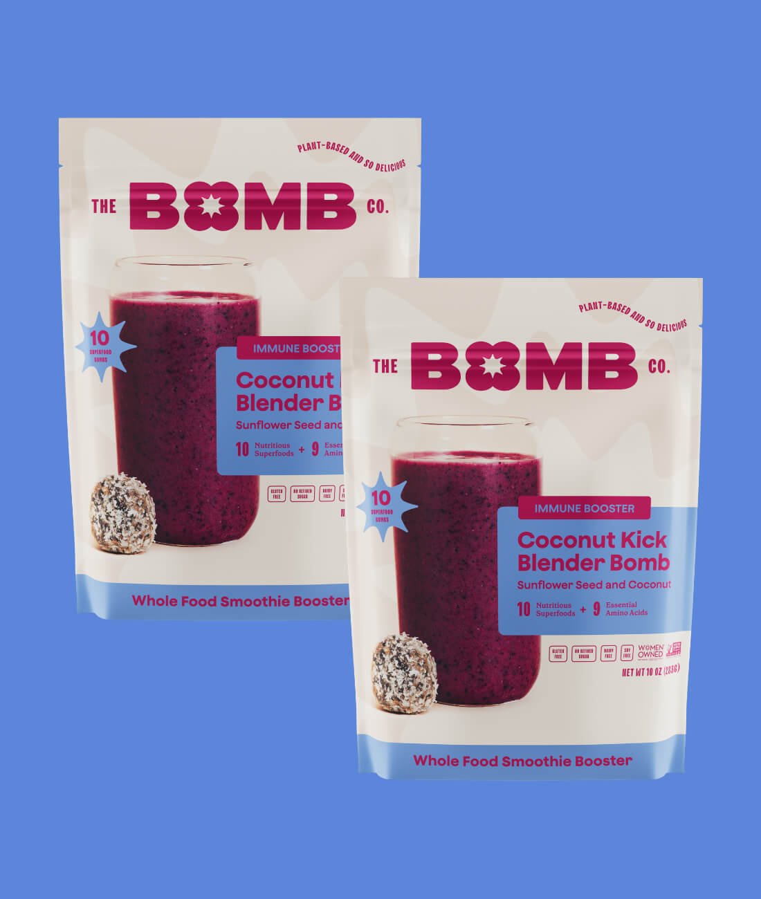 Blender Bombs Cacao and Peanut Butter Superfood Booster for Smoothies, 5.7  Oz