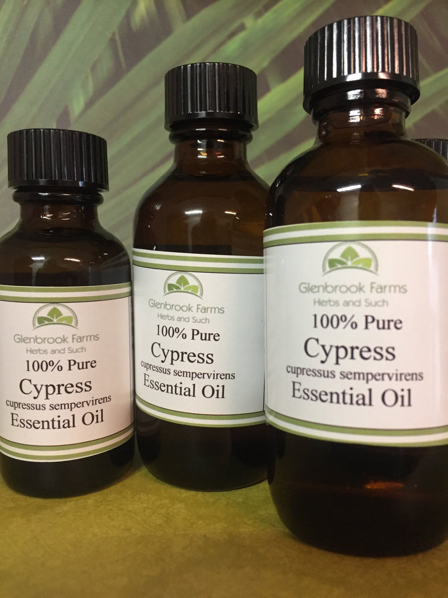 Cypress Essential Oil – Glenbrook Farms Herbs and Such