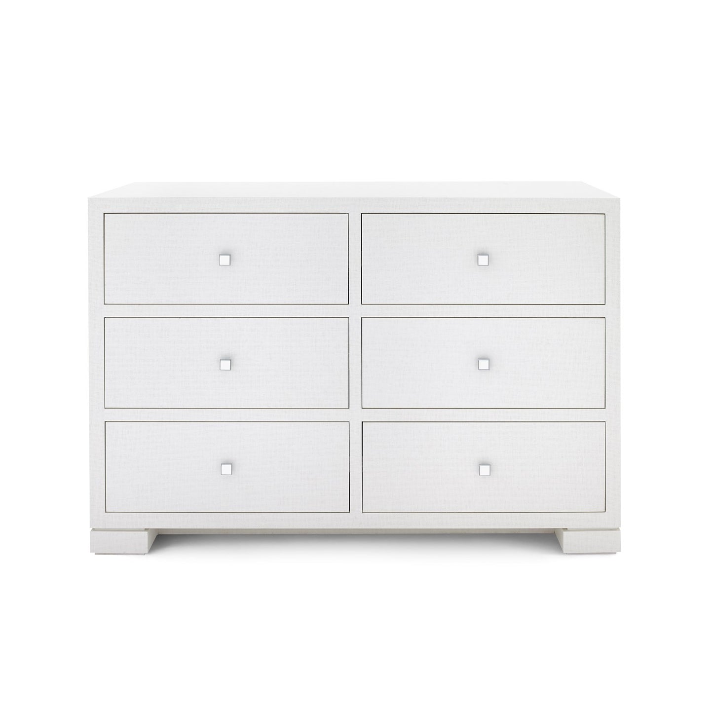 Bungalow 5 Frances Extra Large 6 Drawer Chest White FRA-250