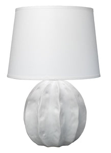 jamie young urchin table lamp white