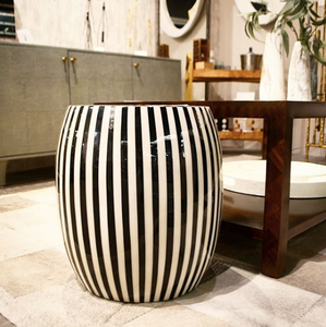 Made Goods Janson Stool Black And White