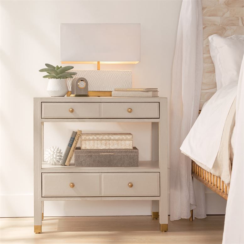 light beige nightstand