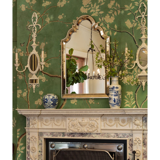 Dutch Brown and Antique Mirror by Michael Smith for Mirror Home