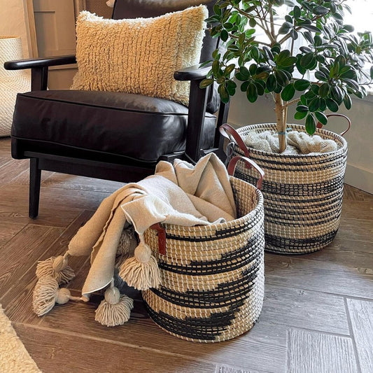 Made Goods Fallon Basket Set Abaca – CLAYTON GRAY HOME