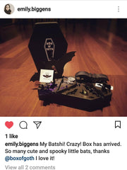 bats goth box