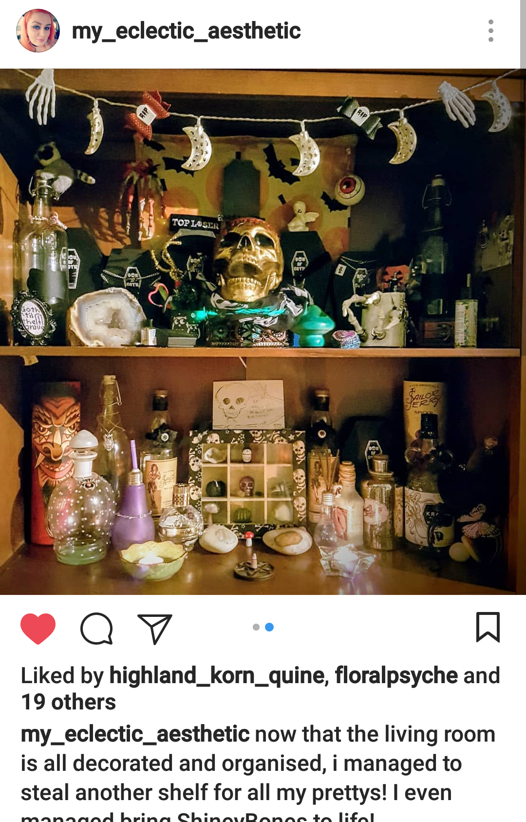 goth shelf collection