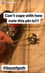 skull pin