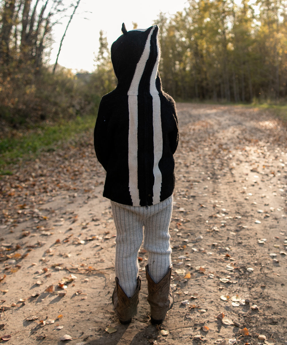 2Y oeuf ウフ BUNNY HOODIE コットン ニット パーカー 秋冬