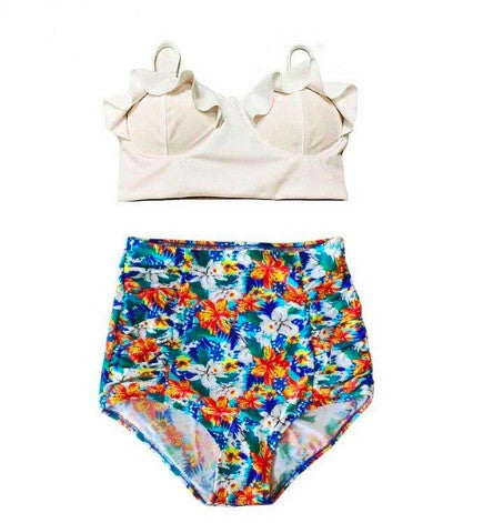 Doll High Waist Bikini – foxsea swimwear