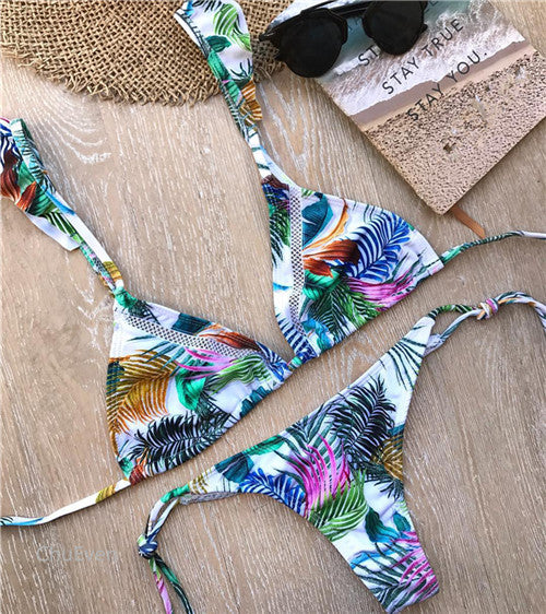 Tropical Paradise Bikini – foxsea swimwear