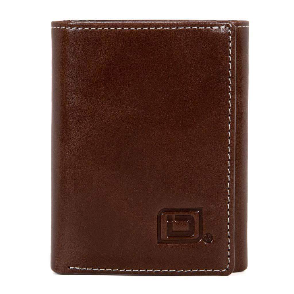 RFID Dual Portrait ID Leather Wallet