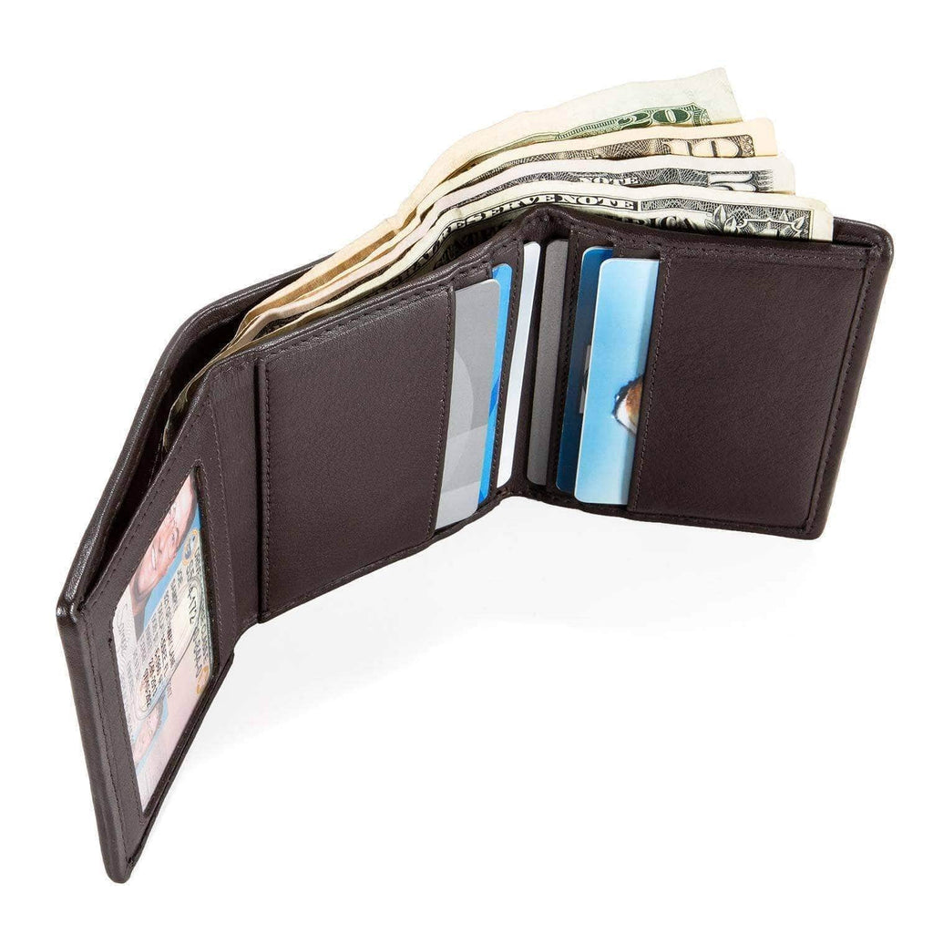 ID Stronghold | RFID Wallet Slim 6 Slot Tri-Fold with ID